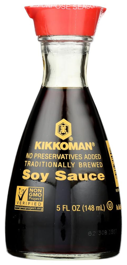 Kikkoman Soy Sauce 5 OZ (Pack of 2)