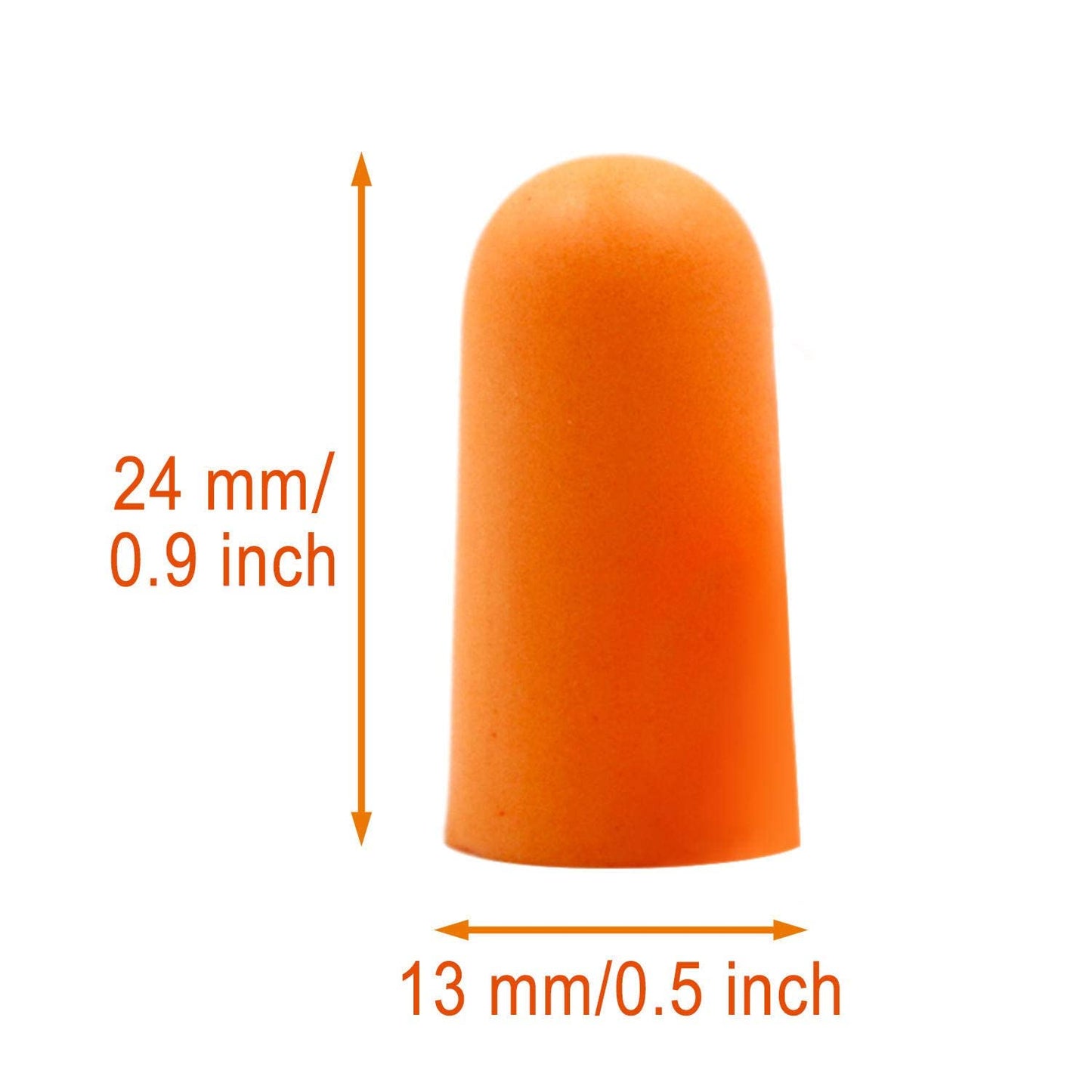 Quality Foam Earplugs 200 Pair - 32dB Noise Cancelling Soft High Decibel Ear Plugs for Noise Reduction Ear Protection Construction Loud Music Shooting Guns Work Safety Hearing Protection Ear Plugs