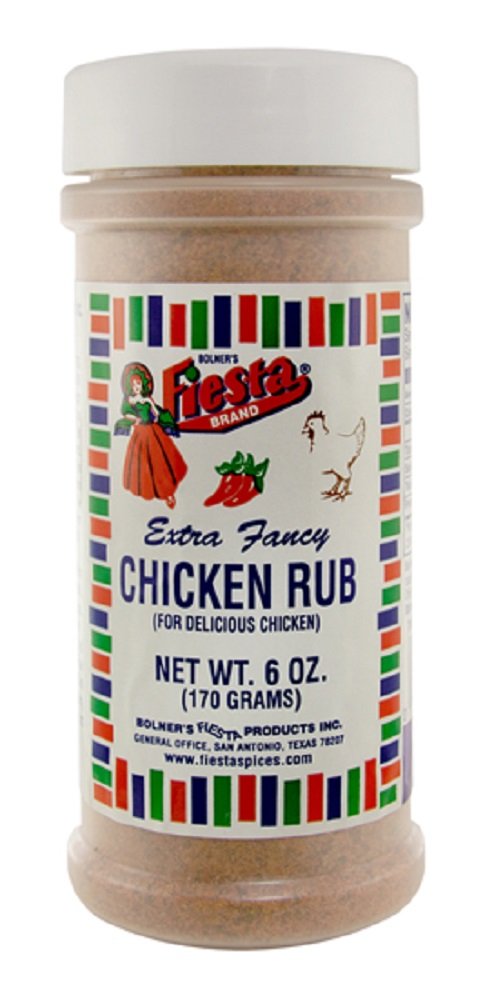 Bolner's Fiesta Extra Fancy Chicken Rub 6 oz.