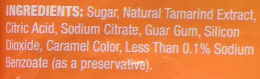 NATURA'S Tamarindo Instant Drink Mix, 1 Count, 1 Packet, 150 Calories per Serving