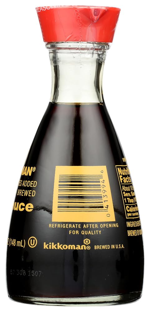 Kikkoman Soy Sauce 5 OZ (Pack of 2)