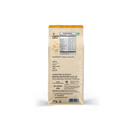 Organic Tattva Gram Flour Besan, ChickPea Flour, 500g Certified By USDA Organic