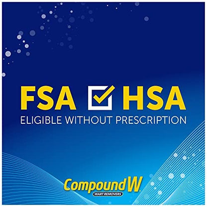 Compound W Wart Remover Maximum Strength One Step Pads with Salicylic Acid, 14 Medicated Pads