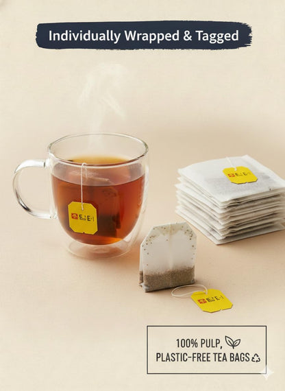 Damtuh Tartary Buckwheat Tea – Nutty & Refreshing Herbal Tea, Caffeine-Free, 50 Tea Bags (1.5g each)