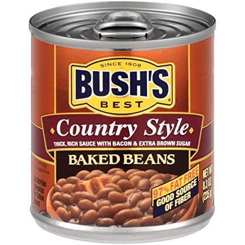 Bush's Best Baked Beans, Country Style, 8.3 Oz (Pack of 24)