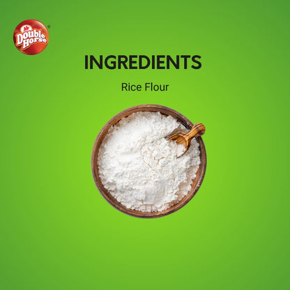 Double Horse White Puttu Podi 1 kg (Pack of 1)
