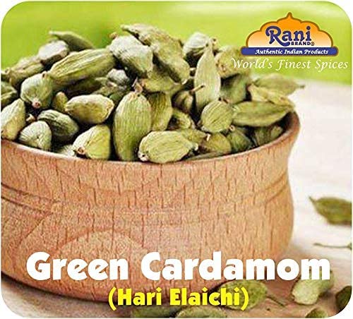 Rani Green Cardamom Pods Spice (Hari Elachi) 7oz (200g) ~ All Natural | Vegan | Gluten Friendly | NON-GMO | Kosher | Product of India