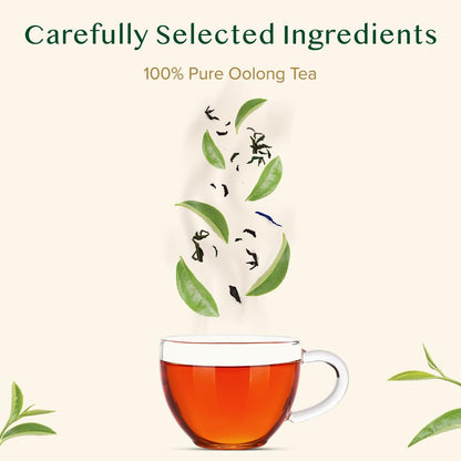 VAHDAM, High Mountain Oolong Tea Leaves From Himalayas (50+ Cups, 3.53oz) Strong & Robust Oolong Tea | High Elevation Grown | Vacuum Sealed | Brew Hot, Iced, Kombucha Tea | Loose Leaf Tea