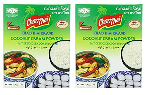 Chao Thai Coconut Powder, Large, 13 Ounce (Pack of 2)