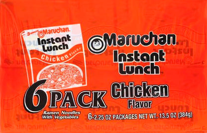 Maruchan Instant Lunch Chicken (Pack of 6)