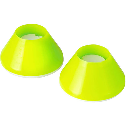 HealthSmart Walker Ski Glides, Walker Caps or Walker Pads for Rollators and Walking Aids, Universal Fit, Mobility Aid, Senior Living Accessory, Pack of 2