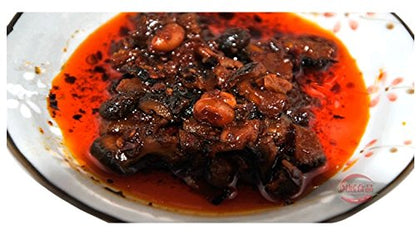 Lao Gan Ma Chilli Sauce, XiangGuYouLaJiao 210g (Chilli Mushroom Sauce, Pack of 1)