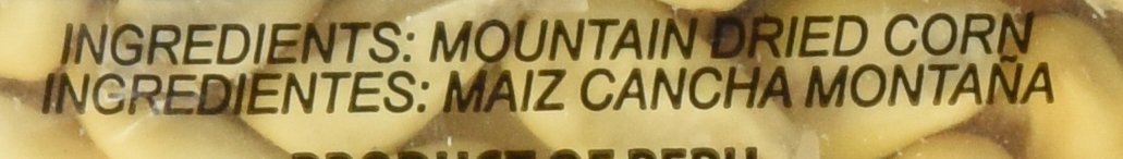 Peru Food Maiz Cancha Montana - Peruvian Dried Corn - 15 ounces