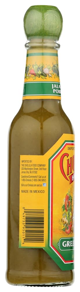 Cholula Green Pepper Hot Sauce 5 Fl Oz Set of 2