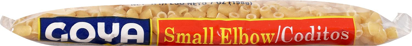 Goya Foods Coditos/Elbow Pasta, 7-Ounce (Pack of 20)