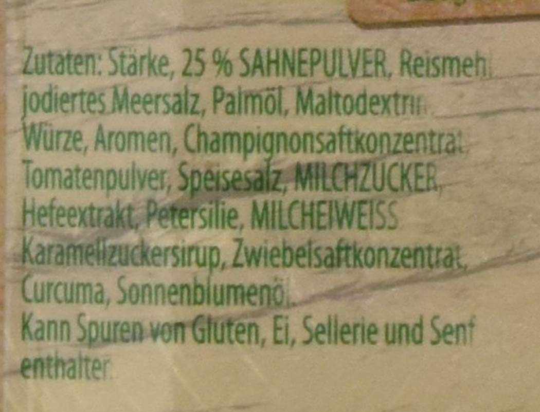 3-pack Knorr Fix Rahm Champignons (3x2 Oz) Sour Cream and Mushroom Sauce Mix