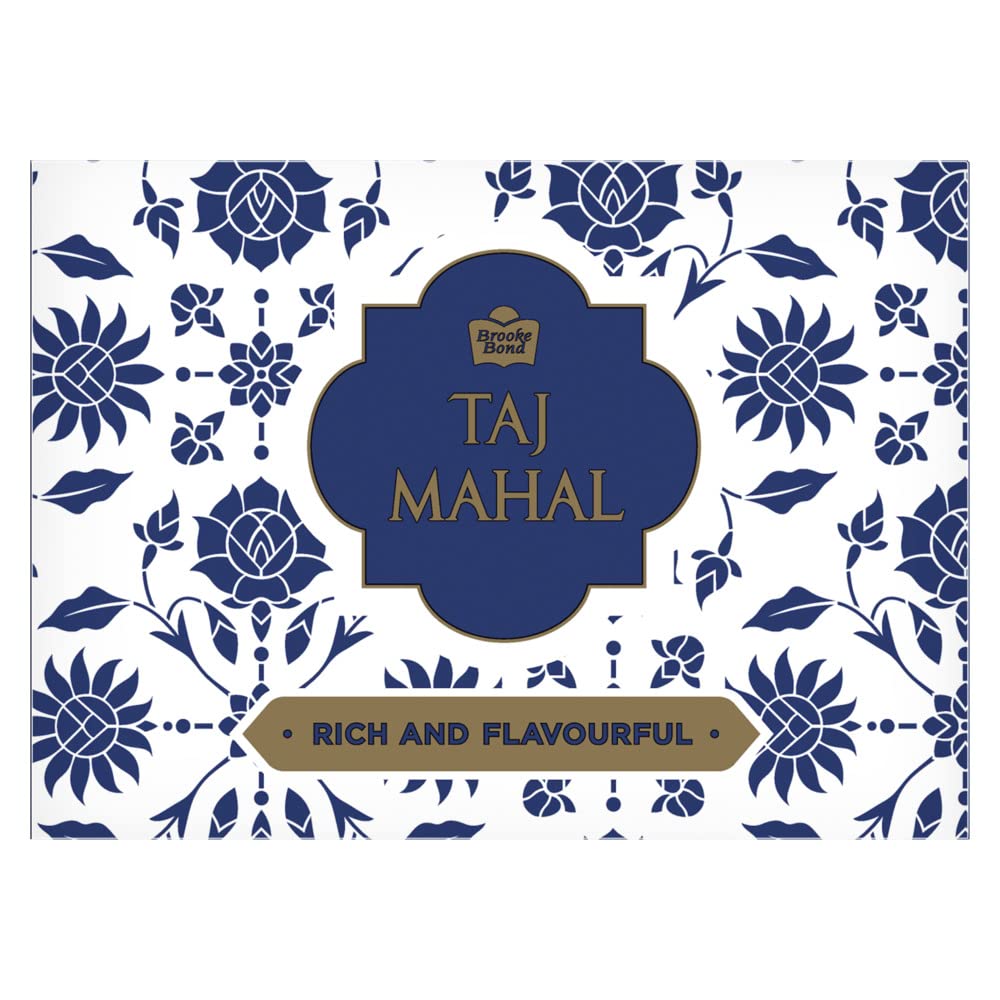 Taj Mahal Brooke Bond Leaf 25n Tea Bags 50 Grams
