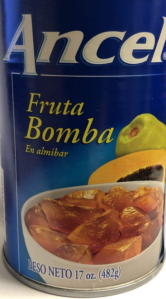 Ancel Papaya Chunks In Heavy Syrup, 17 Ounce