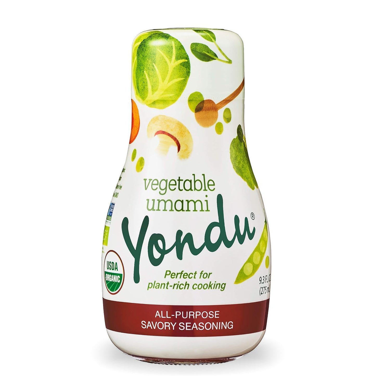 YONDU Organic Umami Seasoning Sauce: Replacement for Liquid Aminos, Fish Sauce, Soy Sauce. Non GMO, 100% Plant Based, Gluten Free (9.3 fl oz)