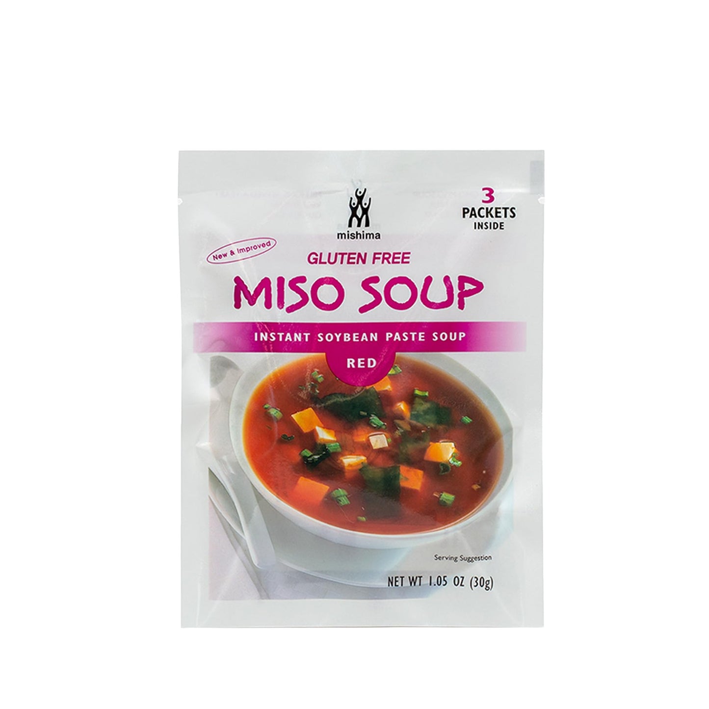 MISHIMA Red Miso Soup-3 Servings 1.05oz (30g)