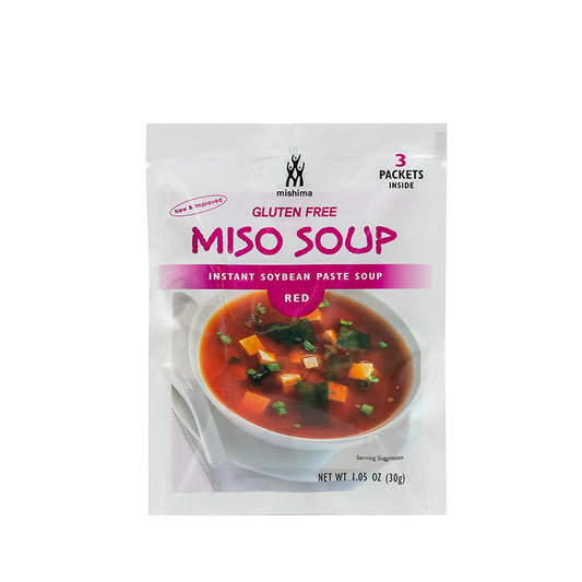 MISHIMA Red Miso Soup-3 Servings 1.05oz (30g)