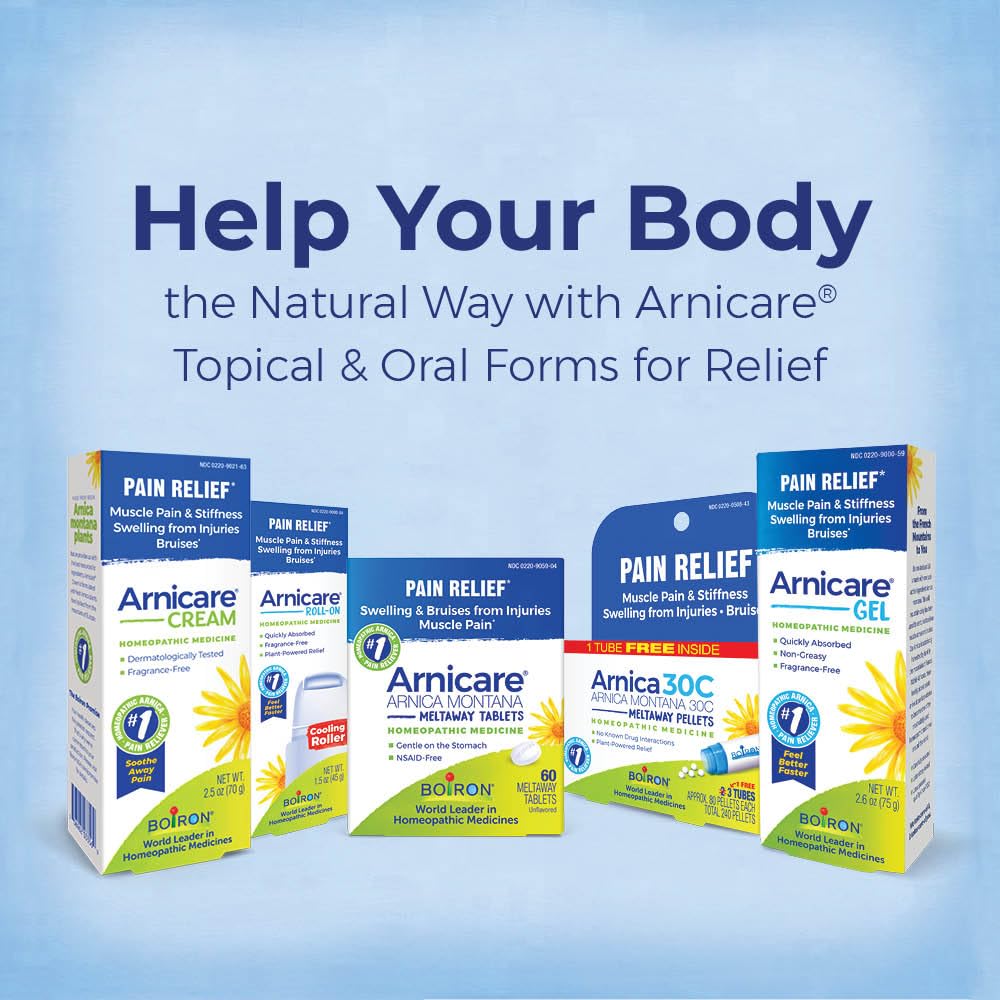 Boiron Arnicare Gel - Non-Greasy and Fragrance-Free - 2.6 oz