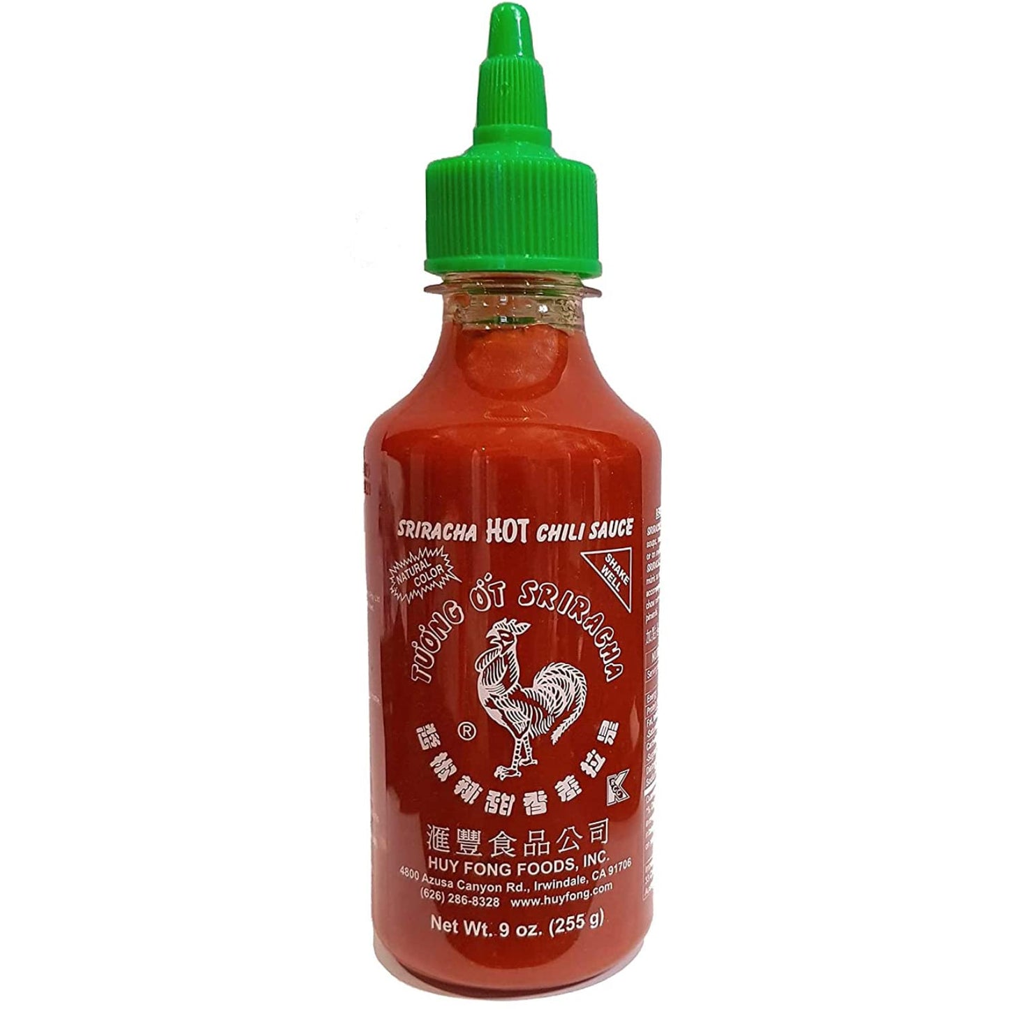 Huy Fong, Sriracha Hot Chili Sauce, 9 Ounce Bottle
