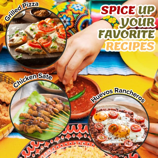 Desert Pepper Tequila Salsa with Tomatoes, Jalapenos, and Premium Tequila. Vegan, Gluten-Free, Low Carb Snack Medium Burn, 16 oz, 6-Pack