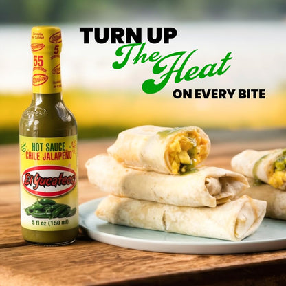 El Yucateco Jalapeño Hot Sauce, Authentic Mexican Green Jalapeo Pepper Sauce, Mild Heat, 5 fl oz, Pack of 1
