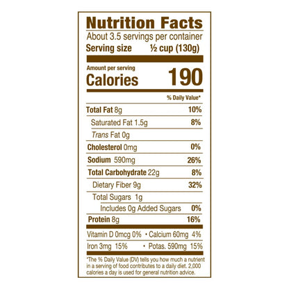 Isadora Traditional Refried Beans in Pouch (Pack of 8), Delicious Refried Beans, Microwave Food Premade Meals, Plant Based Protein,15.2 oz