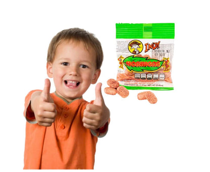 2 Packs - Hormigas Watermelon Flavor Mexican Candies Confited with Spicy Powder 24 pcs