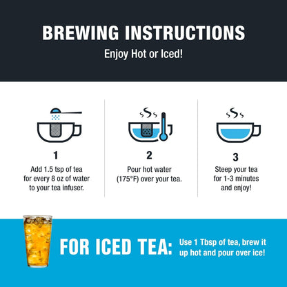 Tiesta Tea - Fruity Paradise, Strawberry Pineapple Green Tea, Premium Loose Leaf Blend, Medium Caffeinated Green, Make Hot or Iced Tea & Brews Up to 25 Cups - 1.6 Ounce Resealable Pouch