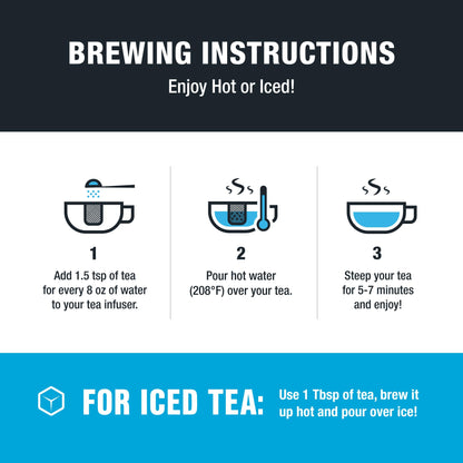 Tiesta Tea - Nutty Almond Cream, Premium Loose Leaf, Cinnamon Almond Herbal Tea Blend, Non-Caffeinated, Make Hot or Iced & Brews Up to 50 Cups, 6.2 Ounce Refillable Tin
