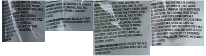Calbee Snapea Crisps Harvest Snaps ~ Variety Pack ~ Caesar, Wasabi Ranch, Tomato Basil & Lightly Salted