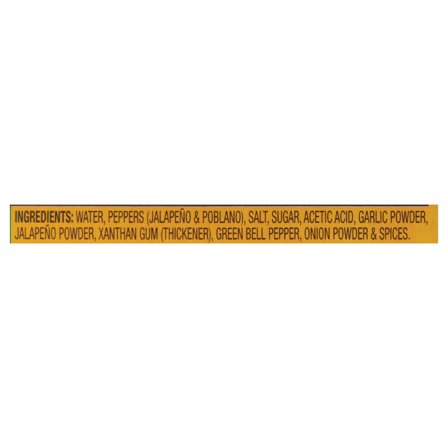 Cholula, Sauce Hot Green Pepper, 5 Fl Oz