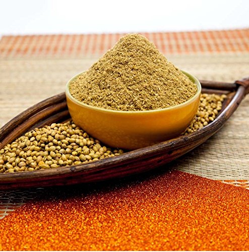 Spicy World Coriander Seeds Whole 3.5 Ounce Bag - Pure, Vegan, All Natural, Product of India (Dhania)