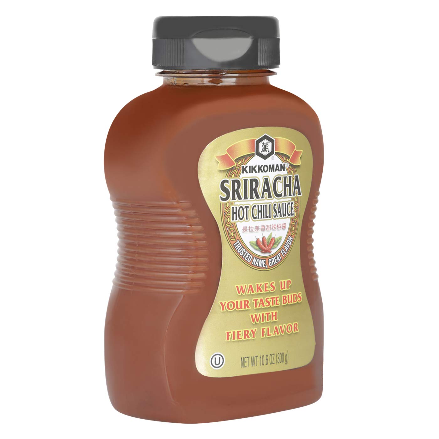 Kikkoman Hot Sriracha Chili Sauce, 10.6 Ounce