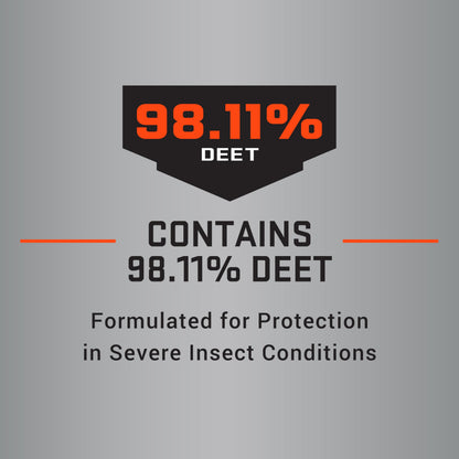 Repel 100 Insect Repellent, 4 Ounces, With DEET, 10-Hour Protection Long-Lasting Insect Repellent Pump Spray Repels Mosquitoes, Ticks, Gnats, Biting Flies, Chiggers And Fleas