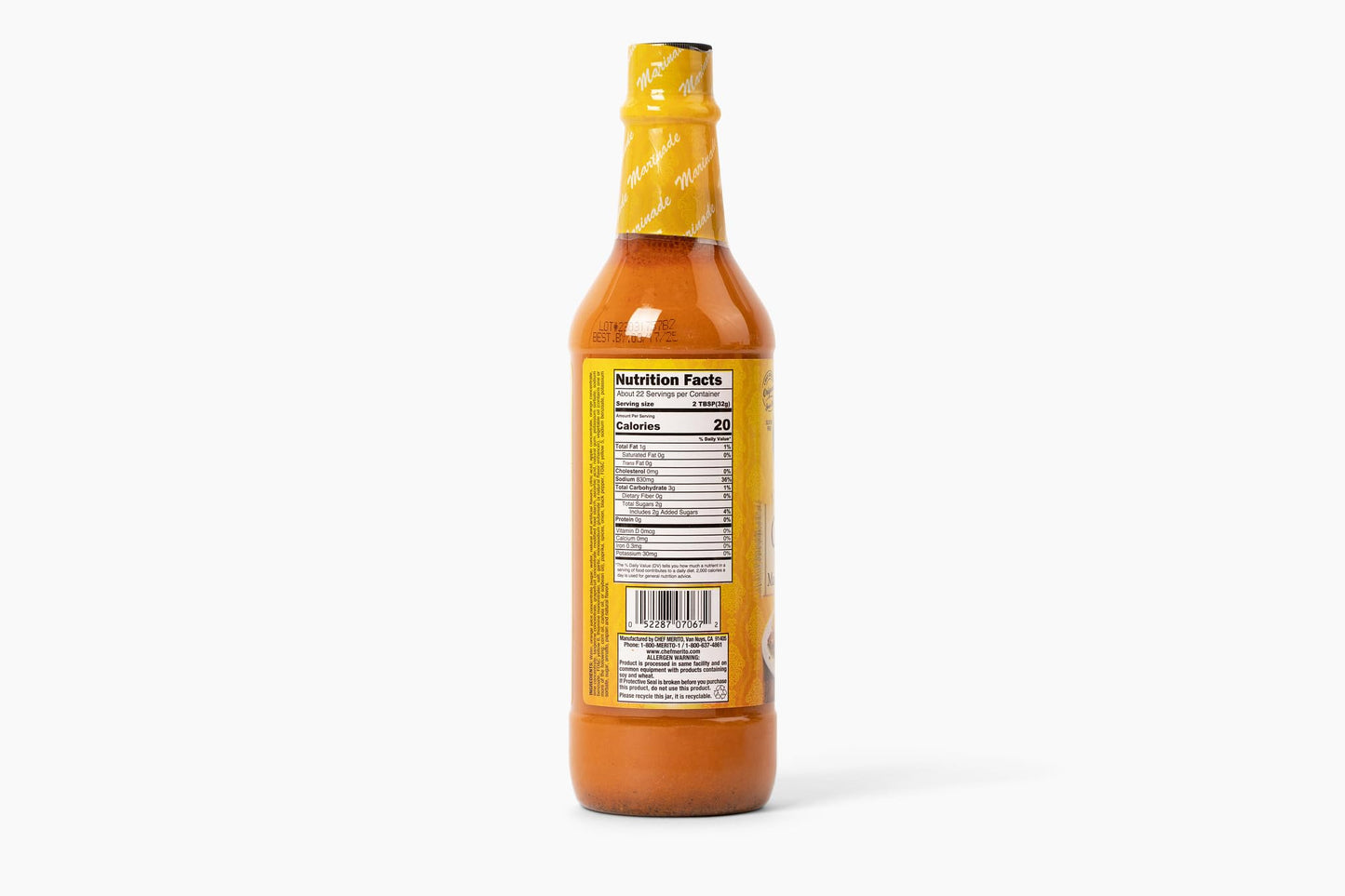 Chef Merito Chicken Marinade 25 oz | Citrus & Garlic Infused | Perfect for Roasting, Grilling & BBQ | Authentic Latin Flavor Since 1985