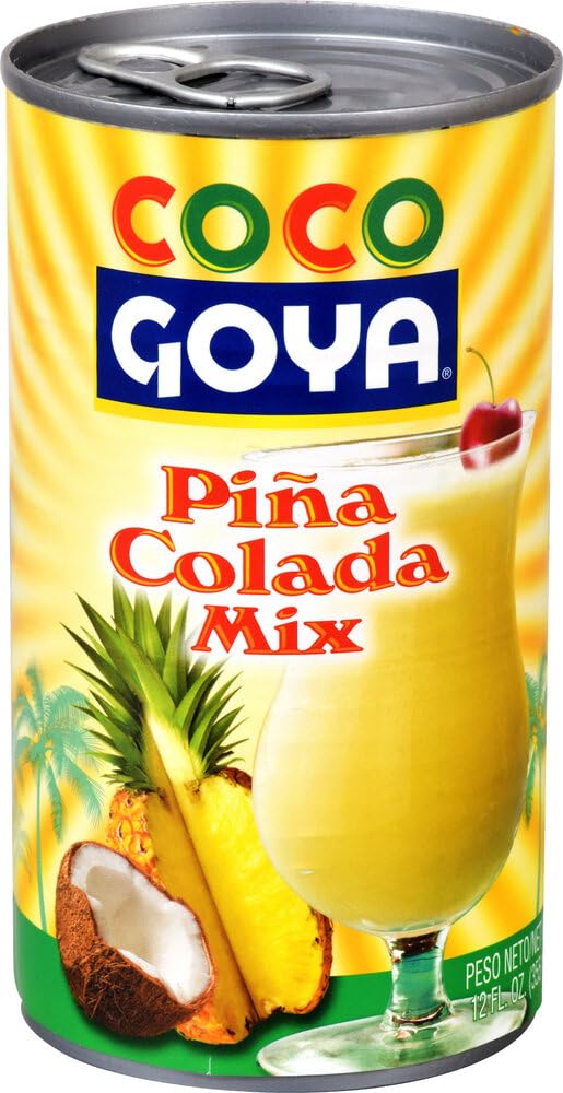 Goya Foods Piña Colada Mix, 12 Fl Oz (Pack of 24)
