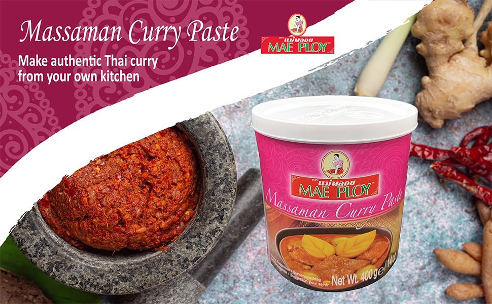 Mae Ploy Massaman Curry Paste - 400gram