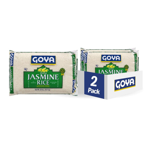 Goya Foods Thai Jasmine Rice, 20 Pound (Pack of 2)
