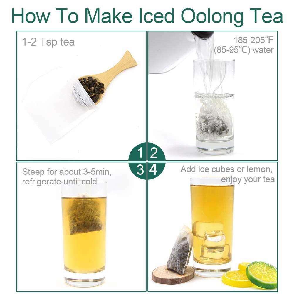 FullChea Milk Oolong Tea - Loose Leaf - Taiwan High Mountain Jin Xuan - Naturally Milky & Silky - 8oz / 226g