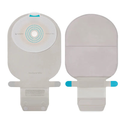 SenSura Mio Ostomy Pouch Drainable 1-3/8 Inch Stoma 11 Inch Length, Maxi 1pc System Opaque Gray 10476, 10 Ct