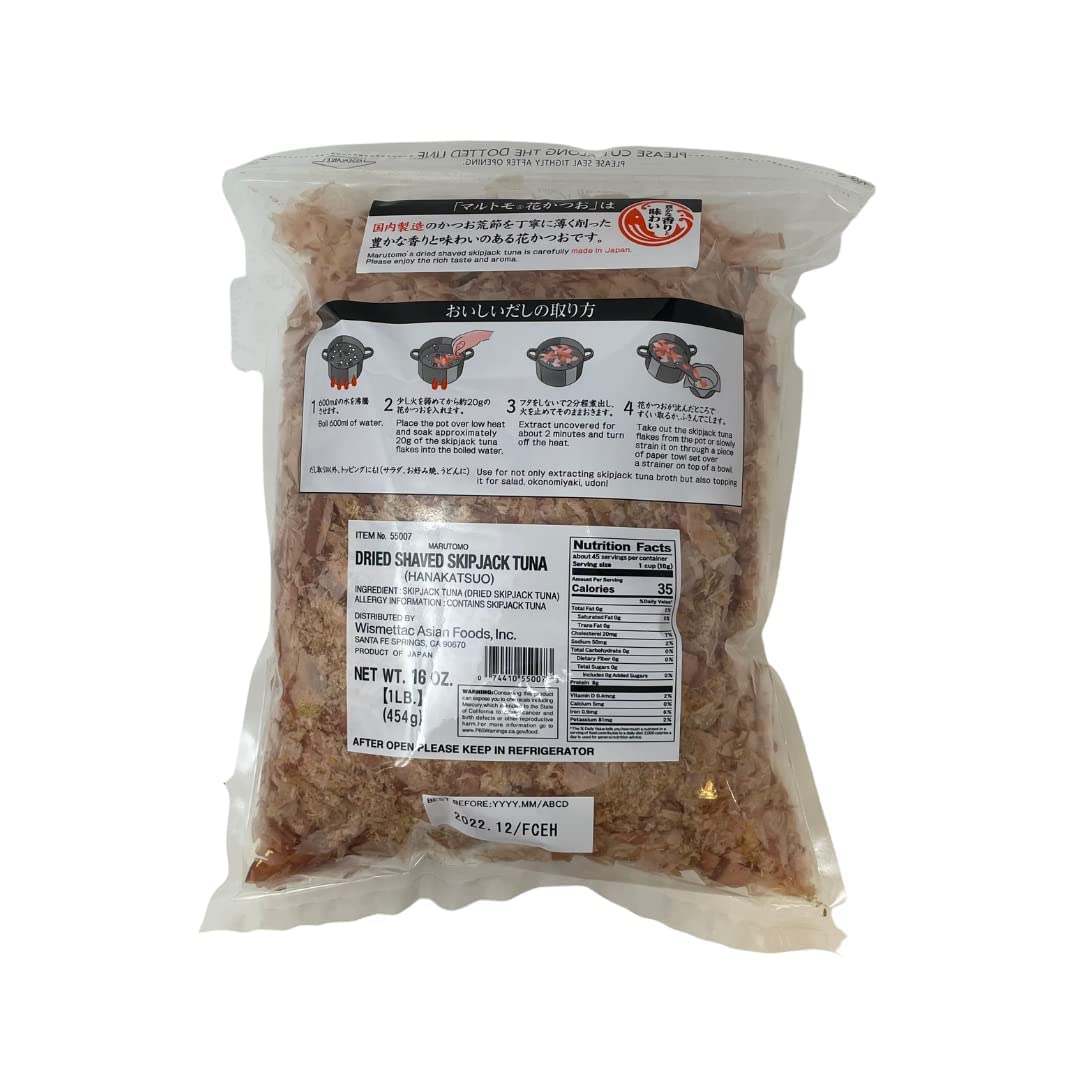 Marutomo Katsuo Bonito Flake Hana, 16-Ounce Units