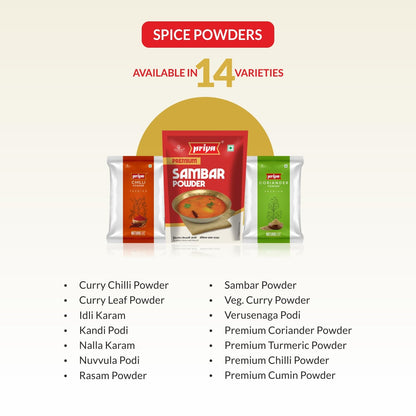 Priya Verusenaga Podi(3.53oz.,100g)