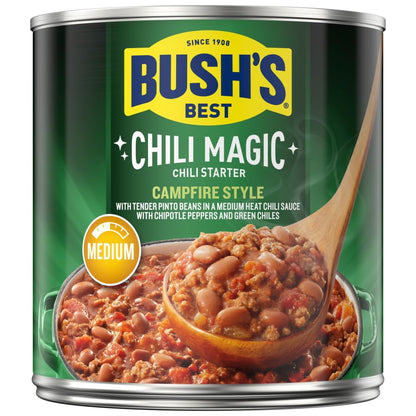 Bush’s Campfire Style Chili Magic Chili Starter 15.5 oz. (Pack of 6)