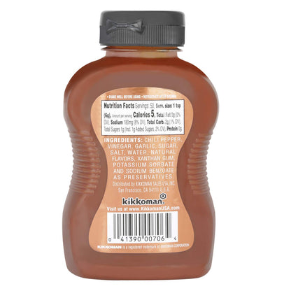 Kikkoman Hot Sriracha Chili Sauce, 10.6 Ounce