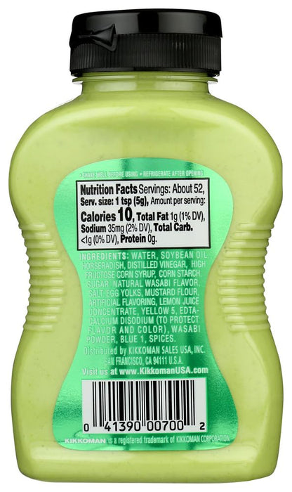 Kikkoman Wasabi Sauce, 9.25 oz (9 pack)