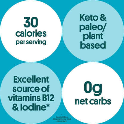 Gimme Seaweed Organic Premium Roasted Seaweed Snacks, Sea Salt, 10g Sharing Pack (Single) Keto, Vegan, Gluten-Free, Great Source of Omega3s and Iodine, Healthy On-The-Go Snack for Kids and Adults
